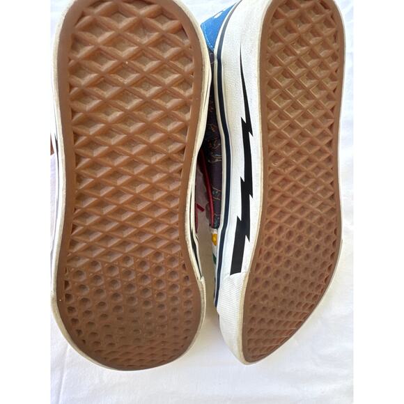 Vans Off The Wall Custom Made JellyNut Sandwich High Tops Women's 8 Men's 6/5 - Picture 5 of 13